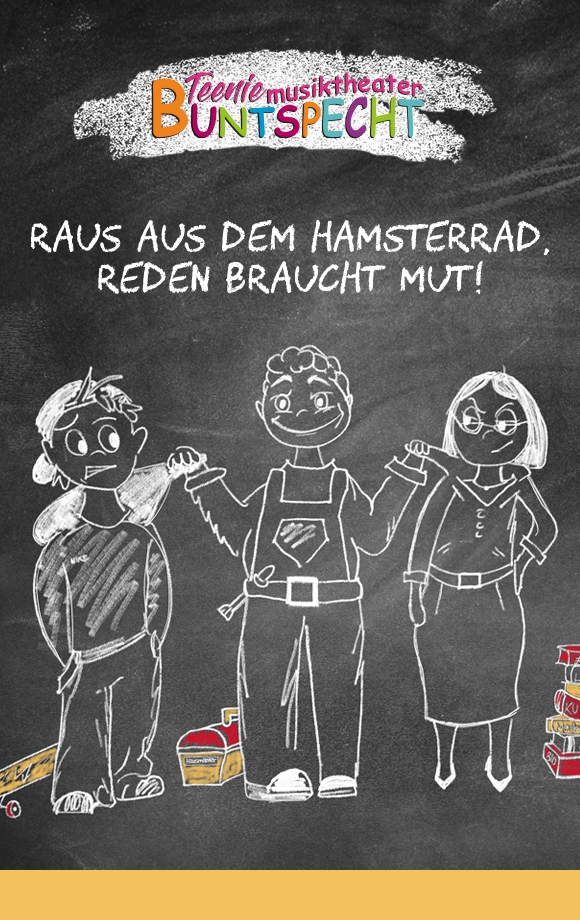 Raus aus dem Hamsterrad – Reden braucht Mut